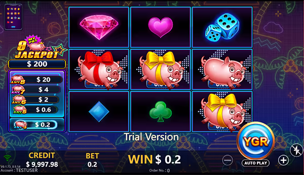 PIGGY BOOM สล็อตYGR สล็อตค่ายYGR