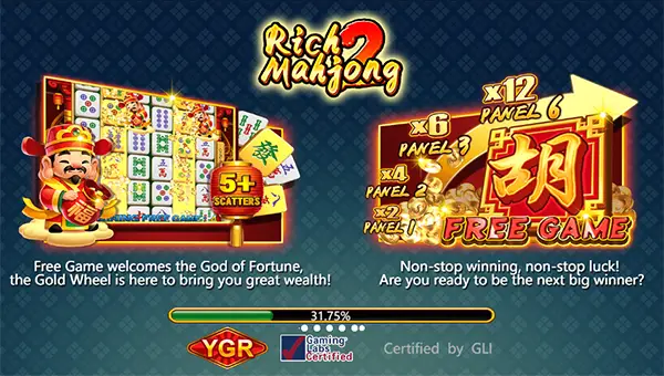 RICH MAHJONG 2 สล็อตออนไลน์จากYGR