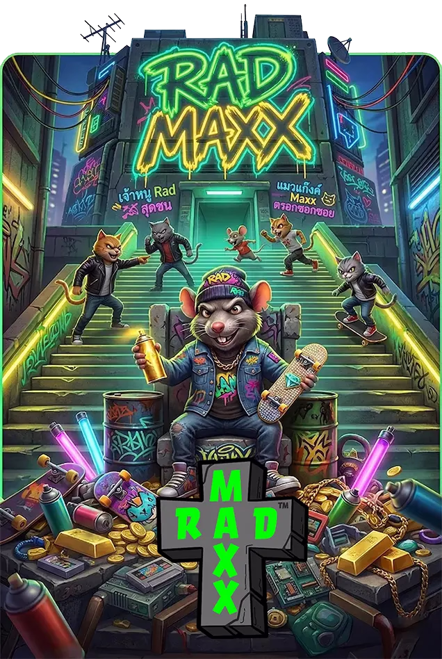 Rad Maxx ค่าย Hacksaw Gaming เทพ1688 Thep1688