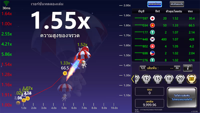 Rocket Challenge จาก YGR สล็อตYGR