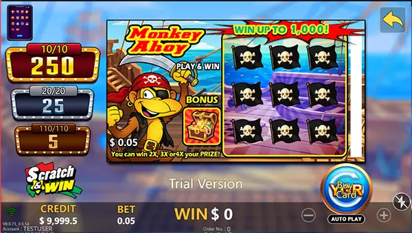 SCRATCH & WIN สล็อตออนไลน์จากYGR