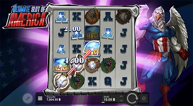 Ultimate Slot of America ค่าย Hacksaw Gaming เทพ1688 Thep1688