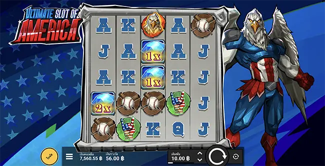 Ultimate Slot of America ค่าย Hacksaw Gaming เทพ1688 Thep1688