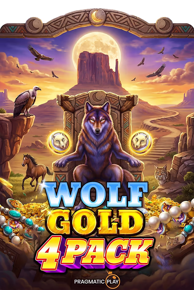 Wolf Gold 4 Pack-PRAGMATIC PLAY