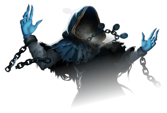 What we do - Slots Ghost figure