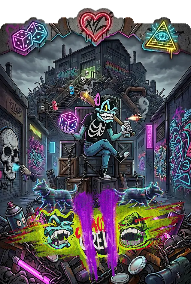 Chaos Crew ค่าย Hacksaw Gaming เทพ1688 Thep1688