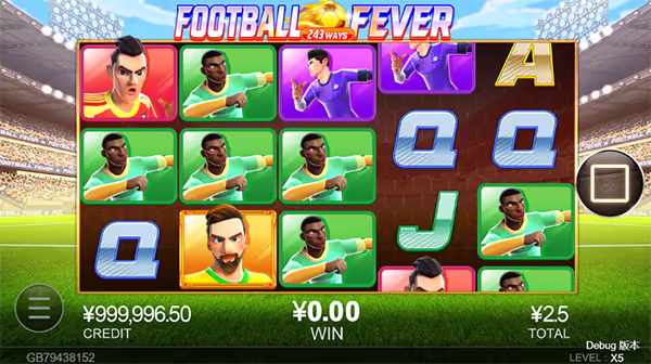 FOOTBALL FEVER ค่ายYGR สล็อตYGR