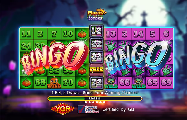 PLANTS VS ZOMBIES SPINGO จากYGR สล็อตYGR