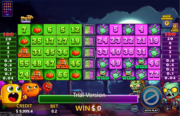 PLANTS VS ZOMBIES SPINGO จากYGR สล็อตYGR