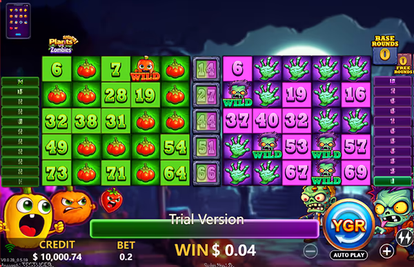 PLANTS VS ZOMBIES SPINGO จากYGR สล็อตYGR
