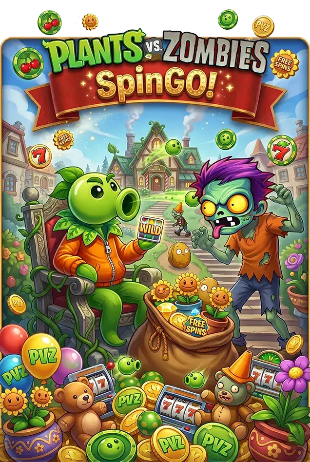 Plants VS Zombies SpinGO! จากYGR สล็อตYGR