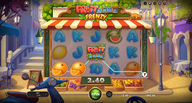 Fruit Shop Frenzy