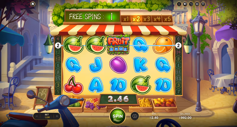 Fruit Shop Frenzy