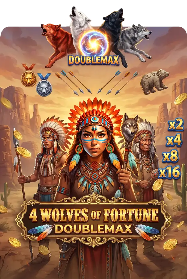 4 WOLVES OF FORTUNE DOUBLEMAX