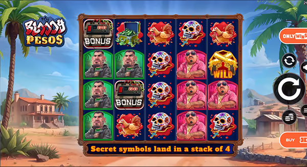 BLOODY PESOS จาก YGGDRASIL GAMING สล็อตYGGDRASILGAMING สล็อตYGGDRASIL