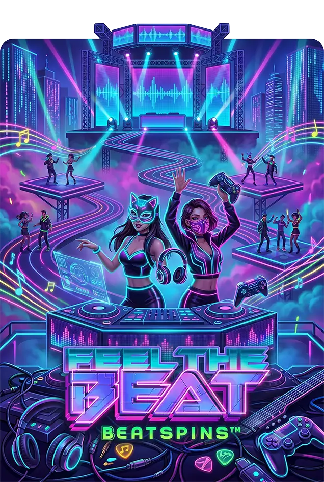 Feel the Beat ค่าย Hacksaw Gaming เทพ1688 Thep1688