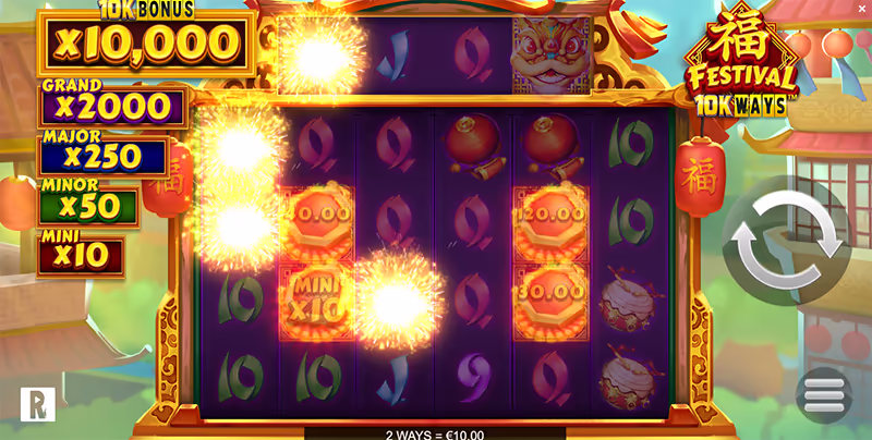 Festival 10K Ways YGGDRASIL GAMING สล็อตYGGDRASILGAMING สล็อตYGGDRASIL