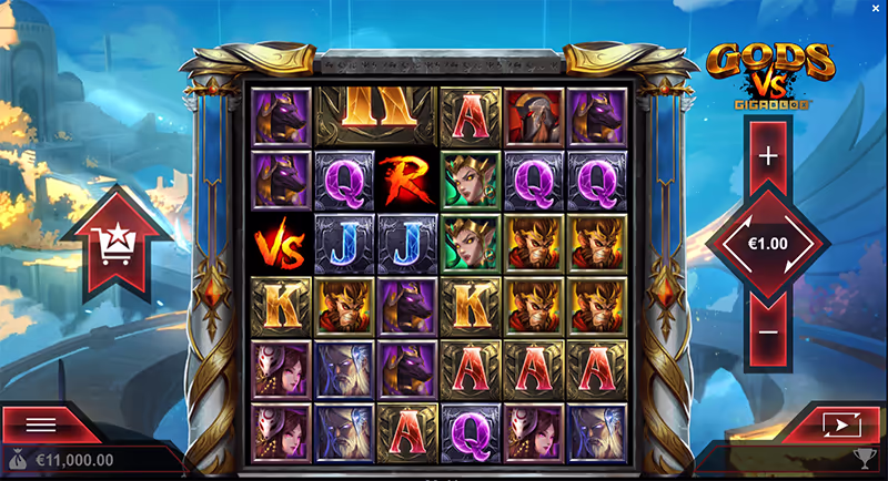 Gods VS Gigablox YGGDRASIL GAMING สล็อตYGGDRASILGAMING สล็อตYGGDRASIL