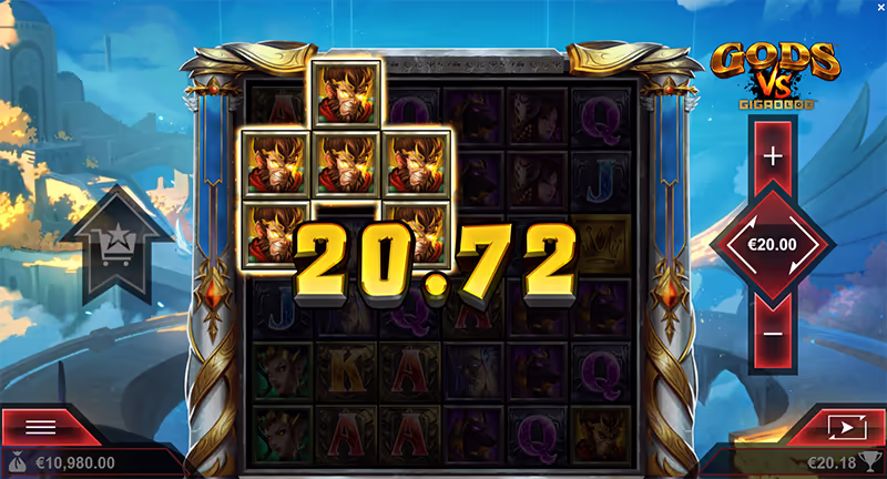 Gods VS Gigablox YGGDRASIL GAMING สล็อตYGGDRASILGAMING สล็อตYGGDRASIL