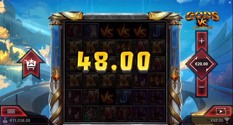 Gods VS Gigablox YGGDRASIL GAMING สล็อตYGGDRASILGAMING สล็อตYGGDRASIL