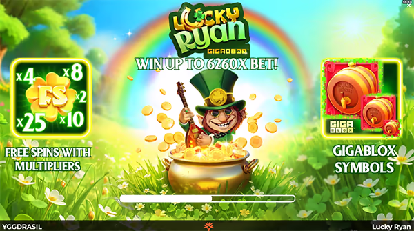 LUCKY RYAN GIGABLOX YGGDRASIL GAMING สล็อตYGGDRASIL GAMING
