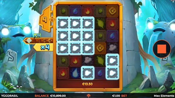 MAX ELEMENTS GIGABLOX YGGDRASIL GAMING สล็อตYGGDRASIL GAMINGWILDFIGHT RUSHINGWILDS