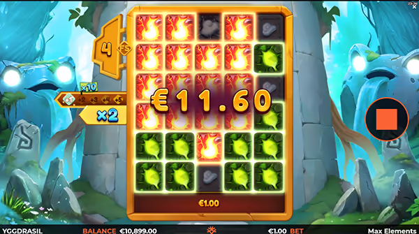 MAX ELEMENTS GIGABLOX YGGDRASIL GAMING สล็อตYGGDRASIL GAMINGWILDFIGHT RUSHINGWILDS