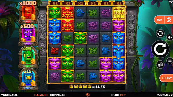 MEXOMAX 2 YGGDRASIL GAMING สล็อตYGGDRASILGAMING สล็อตYGGDRASIL