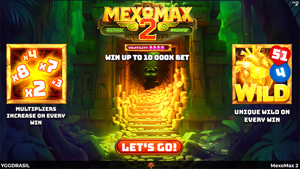 MEXOMAX 2 YGGDRASIL GAMING สล็อตYGGDRASILGAMING สล็อตYGGDRASIL