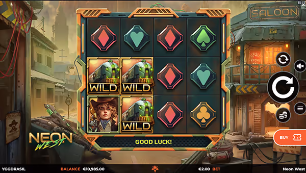 NEON WEST YGGDRASIL GAMING สล็อตYGGDRASILGAMING สล็อตYGGDRASIL