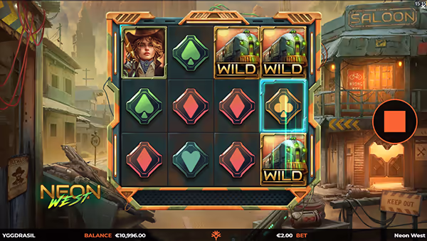 NEON WEST YGGDRASIL GAMING สล็อตYGGDRASILGAMING สล็อตYGGDRASIL
