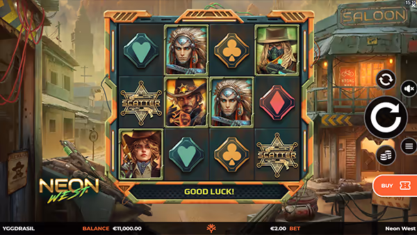 NEON WEST YGGDRASIL GAMING สล็อตYGGDRASILGAMING สล็อตYGGDRASIL