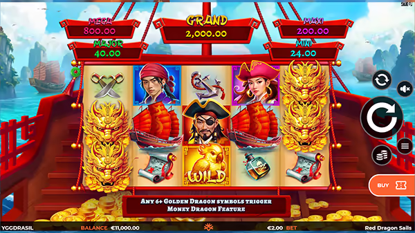 RED DRAGON SAILS จาก YGGDRASIL GAMING สล็อตYGGDRASILGAMING สล็อตYGGDRASIL