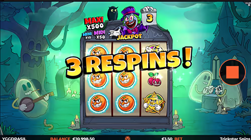 TRICKSTAR SPINS YGGDRASIL GAMING สล็อตYGGDRASIL GAMINGWILDFIGHT RUSHINGWILDS