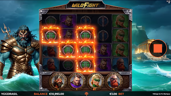 VIKINGS GO TO OLYMPUS YGGDRASIL GAMING สล็อตYGGDRASIL GAMINGWILDFIGHT RUSHINGWILDS