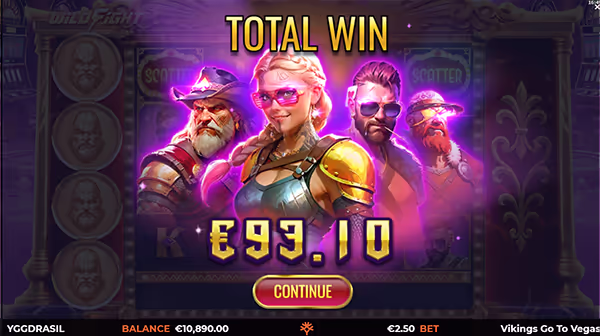 VIKINGS GO TO VEGAS WILD FIGHT สล็อตyggdrasil yggdrasil ค่ายyggdrasil gaming