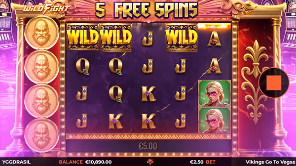 VIKINGS GO TO VEGAS WILD FIGHT สล็อตyggdrasil yggdrasil ค่ายyggdrasil gaming