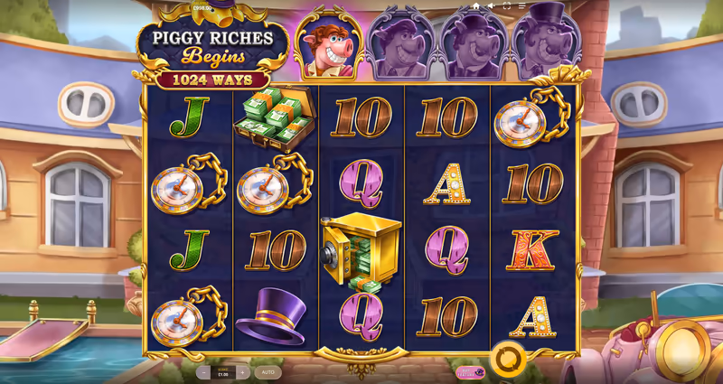 Piggy Riches Begins