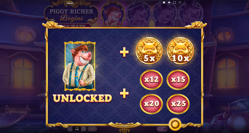 Piggy Riches Begins