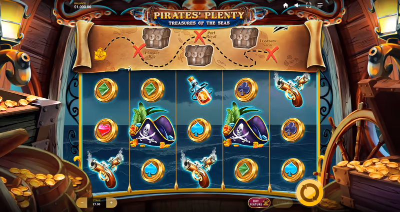 Pirates Plenty Treasures of the Seas