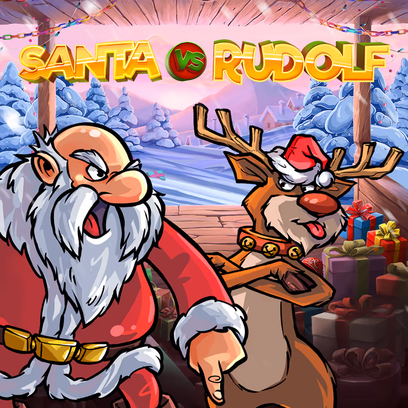 Santa vs Rudolf