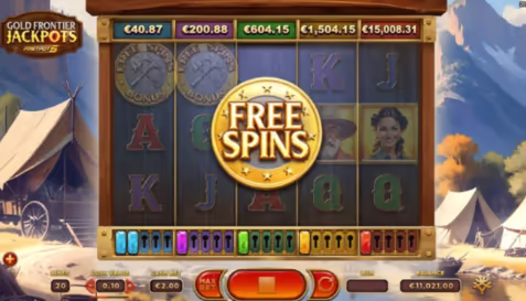 GOLD FRONTIER JACKPOTS FASTPOT5 จาก YGGDRASIL GAMING สล็อตYGGDRASILMULTIMAX
