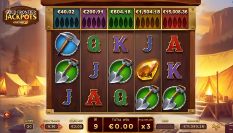 GOLD FRONTIER JACKPOTS FASTPOT5 จาก YGGDRASIL GAMING สล็อตYGGDRASILMULTIMAX
