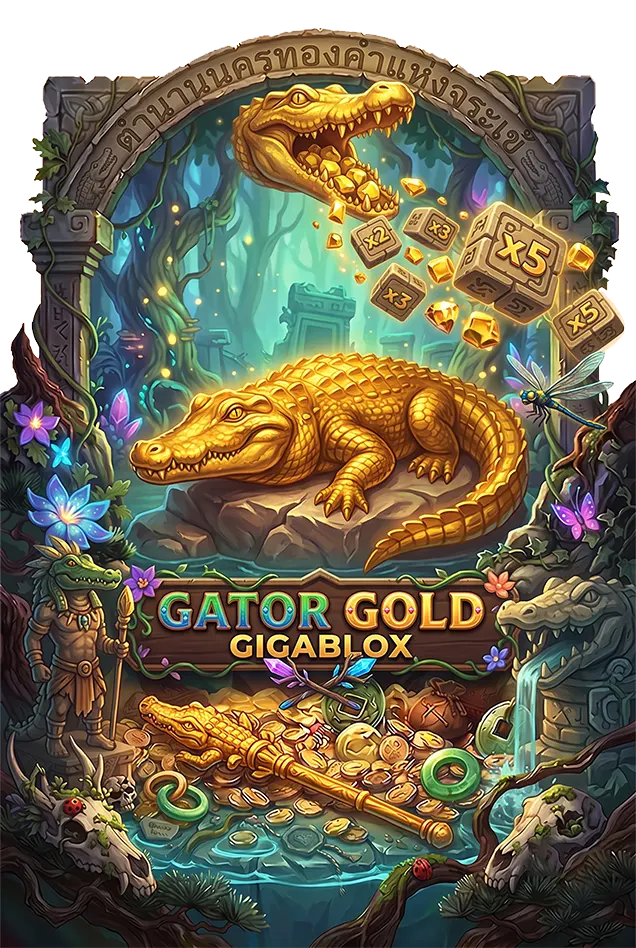 Gator Gold Deluxe GigaBlox - YGGDRASIL GAMING-YGGDRASIL- THEP1688