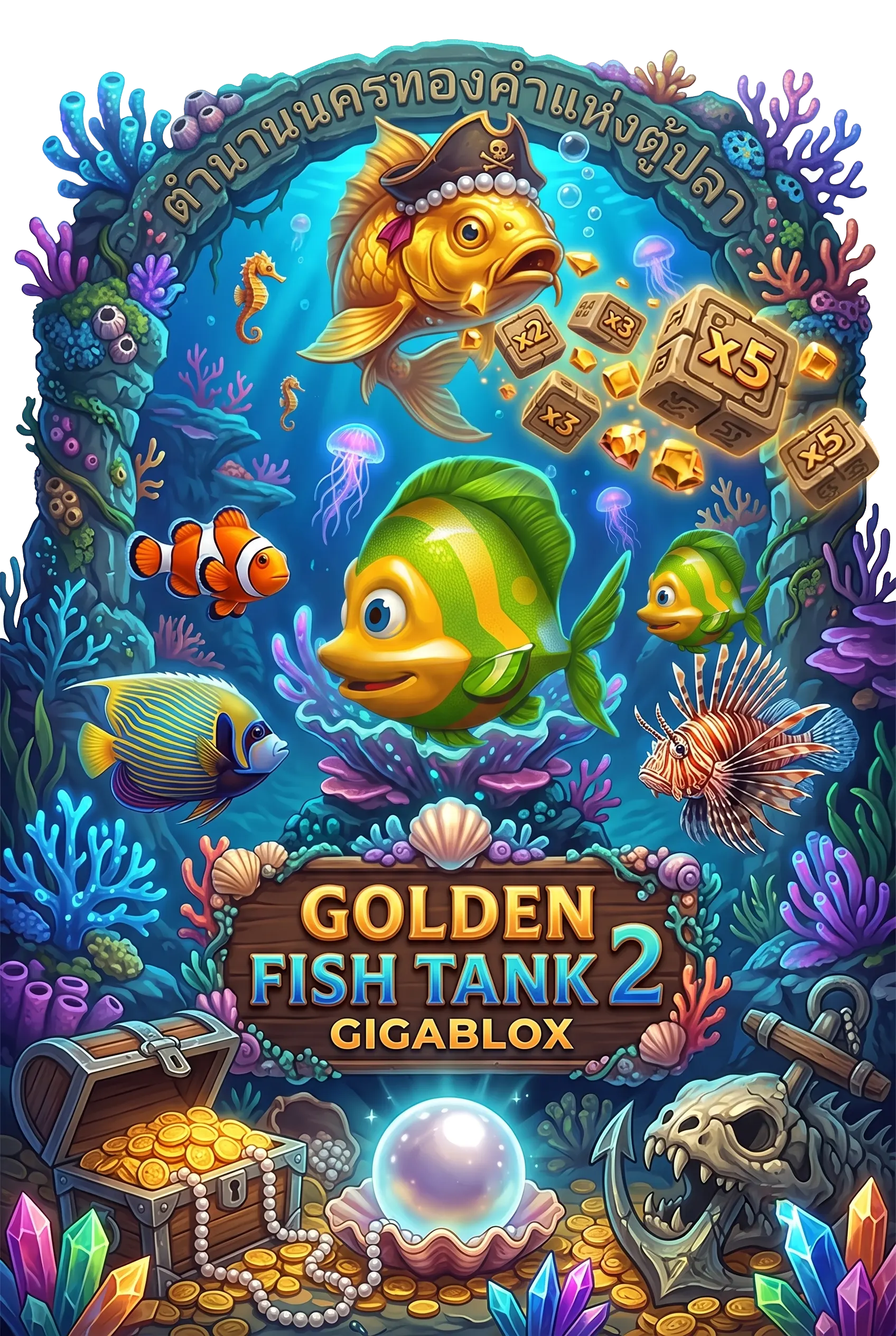 Golden Fish Tank - YGGDRASIL GAMING-YGGDRASIL- THEP1688