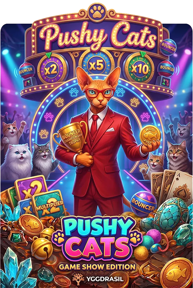 Pushy Cats - YGGDRASIL GAMING-YGGDRASIL- THEP1688