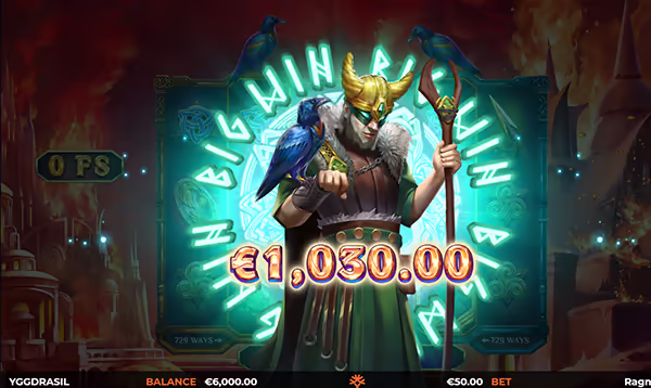 RAGNARAVENS WILDENERGY จาก YGGDRASIL GAMING สล็อตYGGDRASILMULTIMAX