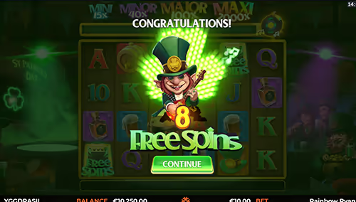 RAINBOW RYAN 2 จาก YGGDRASIL GAMING สล็อตYGGDRASILMULTIMAX